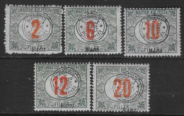 Romania 1919 New Romania Cluj Postage Due 5val Mi N.3II,5II-7II,9II MH * - Occupations