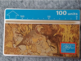 GIBRALTAR - 19 - Barbary Partridge - 10.000EX. - Gibilterra