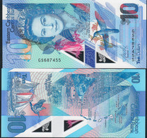 EAST CARIBBEAN TERRITORIES NLP 10 DOLLARS 2019  ECBB Signature 3  UNC. - East Carribeans