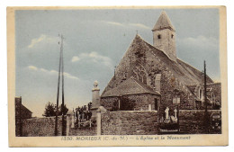 (22). Morieux. (1) 1330 L'Eglise Et Le Monument 1932 - Morieux