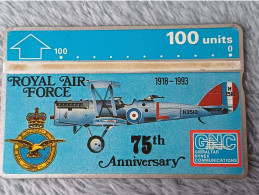 GIBRALTAR - 29 - 75th Anniversary Of The RAF - AIRPLANE - 20.000EX. - Gibilterra