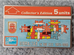 GIBRALTAR - 31 - 20 Years Of Gibraltar In The EEC Collectors Ed. - FLAGS - 8.000EX. - Gibilterra