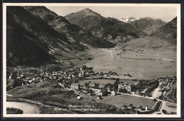 AK Andermatt, Blick Auf Hospental Und Furkastrasse - Hospental