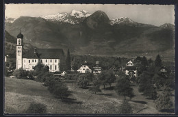 AK Sachseln, Die Wallfahrtskirche Gegen Die Berge - Sachseln
