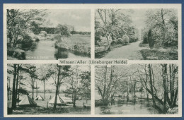 Winsen/Aller Partie An Der Oertze Zeltlager, Gelaufen 1953 (AK5135) - Winsen
