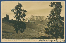 Sportheim Zum Goldenen Berg Lech Am Arlberg, Gelaufen 1931 (AK5140) - Lech