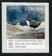 NORUEGA/ NORWAY/ NORWEGEN/ NORVÈGE- EUROPA 2019 -NATIONAL BIRDS.-"AVES - BIRDS - VÖGEL -OISEAUX"- SELLO De STRIP 1 V. - 2019