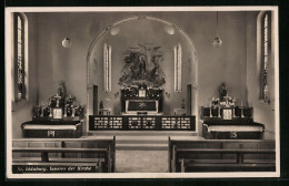 AK Kirchberg, St. Iddaburg, Inneres Der Kirche - Kirchberg