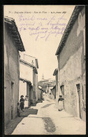CPA Feyzin, Rue De Fine - Feyzin