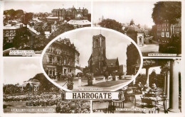 CPM Royal Hall George And Majestic Hotels The Old Sulphur Well The Rose Gardens And Sun Terrace Sun Tea Rooms Valley Gar - Harrogate