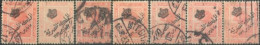 EGYPT - 1922 - SPECIAL DISCOUNTED STAMPS SET OF 7, USED. - Gebraucht
