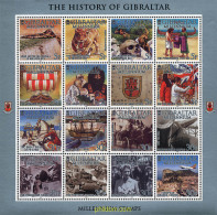 276362 MNH GIBRALTAR 2000 HISTORIA DE GIBRALTAR - Fossils