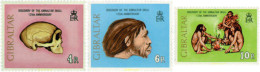 83375 MNH GIBRALTAR 1973 125 ANIVERSARIO DEL DESCUBRIMIENTO DEL CRANEO DE GIBRALTAR - Fossils