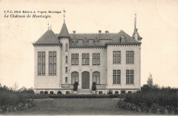 BELGIQUE - Château De Montaigu - Cour - Jardin - Entrée Edit A Vogels - Oblit 1907 - Carte Postale Ancienne - Scherpenheuvel-Zichem