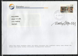 Martin Mörck. Denmark 2009. Open - Air Museum "Den  Gamle By", Århus. Michel 1517 On Letter. Signed. - Covers & Documents