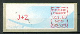 BT4-20  Timbres De Distributeur 1 Vignette Impression Rouge   A Saisir !!! - 1988 Type « Comète »