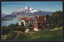 AK Vitznau, Kurhaus Grubisbalm Mit Pilatus - Vitznau
