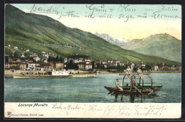 AK Locarno-Muralto, Blick über Den See Zum Ort - Muralto