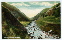 ASHKIRK, SHIELSWOOD LINNS / LAMINGTON POSTMARK / LONDON, EDGWARE ROAD, LINTON ST., MILES BLGS (MAUNDER) - Selkirkshire