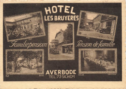 BELGIQUE - Arbode - Hôtel - Les Bruyères - Familiepensioen - Pension - Multivues - Bâtiment - Carte Postale Ancienne - Scherpenheuvel-Zichem