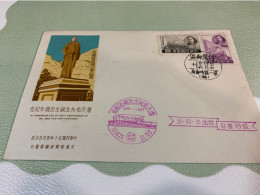 Taiwan Stamp Train Old FDC - Covers & Documents