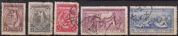 GRECE N°   165 + 166 + 169 + 170 + 171  ° - Gebraucht