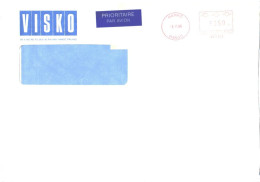 Finland Special Visko Cover With Machine Stamp 350 P, Hanko 1996 - Briefe U. Dokumente