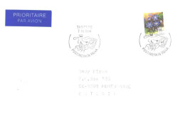 Finland Cover With Stamp And Speciaol Cancellation Tampere Postimerkin Päiva, Flowers, 1994 - Briefe U. Dokumente