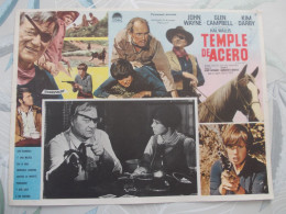 JOHN WAYNE KIM DARBY TRUE GRIT   AFFICHETTE   DE CINEMA - Bioscoopreclame