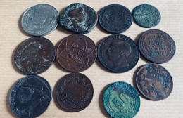 12 MONNAIES DIVERS PAYS  EUROPE ;ROMAINE  ORIENTALES - Collections & Lots