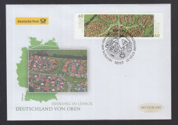 BRD 2021 FDC - Deutschland Von Oben - Luftaufnahme Einer Wohnsiedlung In Lübeck   ( Neu 039) - 2011-…