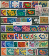 EUROPA CEPT Jahrgang 1973 Gestempelt Komplett (24 Länder) (SG97687) - Volledig Jaar