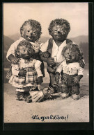 AK Mecki-Familie Gratuliert - Mecki