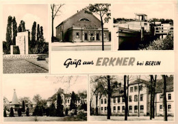Erkner Gedenkstaette Lichtspiele Vorwaerts Bootssteg Heinrich Heine Schule - Erkner