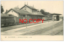 Delcampe - 72 LA FLECHE. La Gare 1917 - La Fleche
