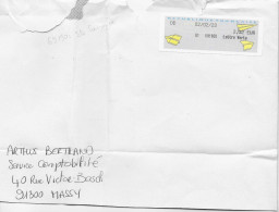 Vignette D'affranchissement De Bureau De Poste _ Sans Indication Du Bureau - Saint Consorce - 2010-... Vignettes Illustrées
