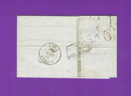 1847  LAC BORDEREAU Dijon  Dunoyer Pour Seurre Cotes D’Or Cordelier 1847  LAC BORDEREAU Dijon  Dunoyer Pour Seurre Cotes - 1801-1848: Vorläufer XIX