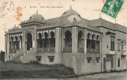 ALGERIE - Blida - Villa Mauresque - Fenêtres - Architecture - Arcs En Fer à Cheval - Oblit 1909 - Carte Postale Ancienne - Blida