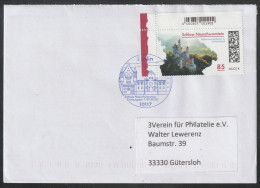 BRD: 2022, FDC Fernbrief In EF, Mi. Nr. 3716, 85 C. Sehenswürdigkeiten In Deutschland (I): Schloss Neuschwanstein. ESoSt - 2011-…
