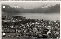 Cordeaux S/ Vevey. Pension Beau-Site. 10.III.1948 / Vue Très Différente Aujourd'hui - Corseaux