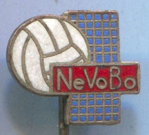 VOLLEYBALL / PALLAVOLO - NEVOBO, Netherlands, Holland, Federation, Association, Enamel, Pin, Badge, Abzeichen - Volleybal