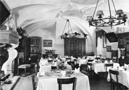 SUISSE - Soglio - Speisesaal Hotel Willy - Restaurant - Intérieur - Lustre - Tableaux - Phot H Plattner - Carte Postale - Soglio