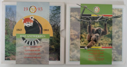 Coffret FDC BELGIQUE - Zoo Anvers - Antwerpen 1993 - ( 150 Ans Du Zoo ) - FDC, BU, Proofs & Presentation Cases