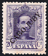 Cabo Juby - Edi ** 25 - 1925 - Habilitado - 20 Cts. - Buen Centraje - Cabo Juby