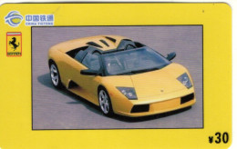 Telecarte China Tietong - FERRARI - Autos