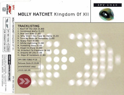 Molly Hatchet - Kingdom Of XII. CD Promo - Rock
