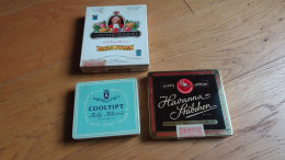 Boites De Cigarettes Cigares (vides) COOLTIPT/ HAVANNA STÄBCHEN / SCHIMMELPENNINCK ALBA JULIA - Objetos Publicitarios