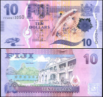 Fiji. 10 Dollars. ND (2013) Unc. Banknote Cat# P.116a - Fiji