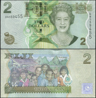 Fiji. 2 Dollars. ND (2011) Unc. Banknote Cat# P.109b - Fiji