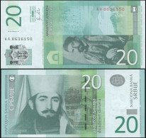 Serbia. 20 Dinars. 2011 Unc. Banknote Cat# P.55a - Serbia